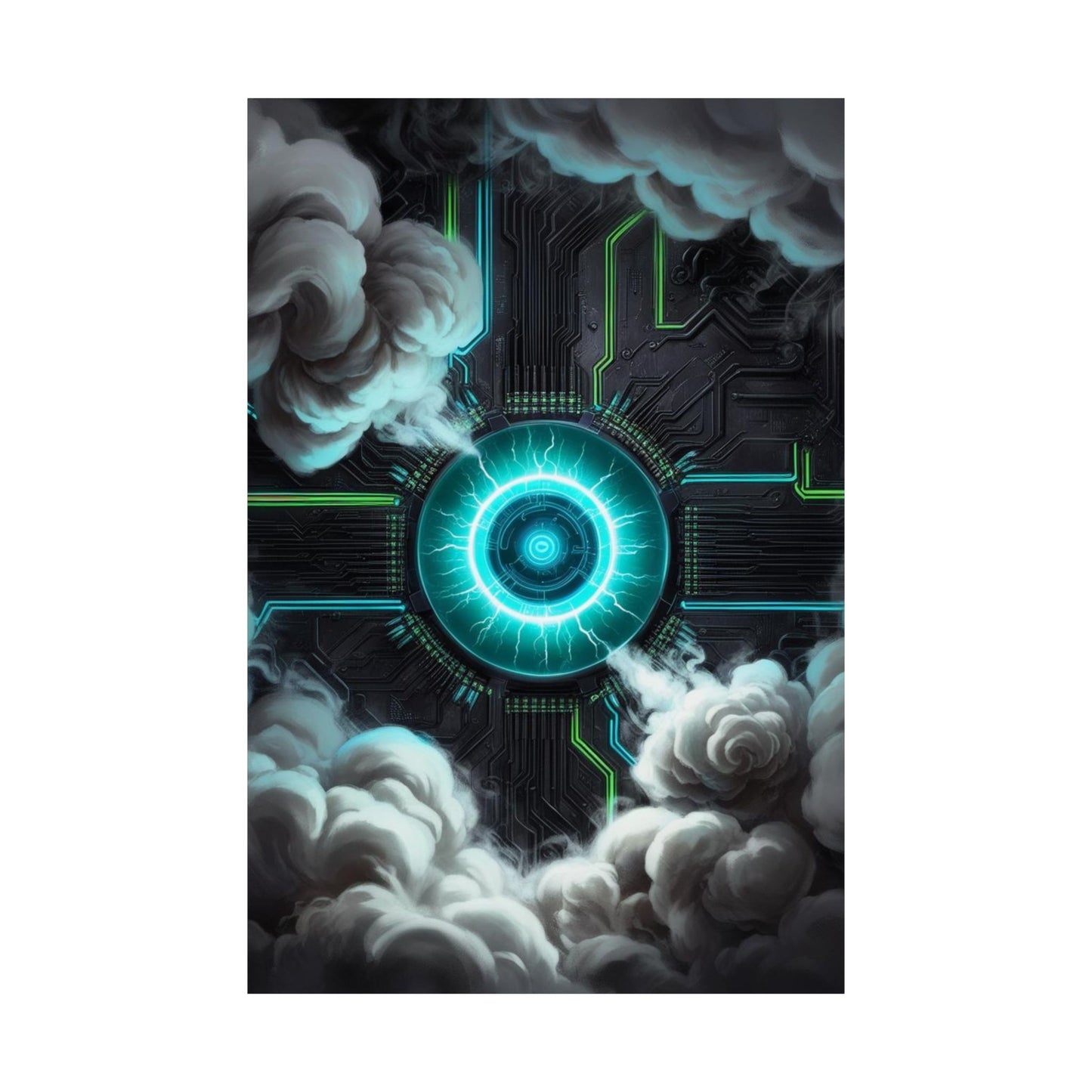 AI Steaming Core Vertical Poster
