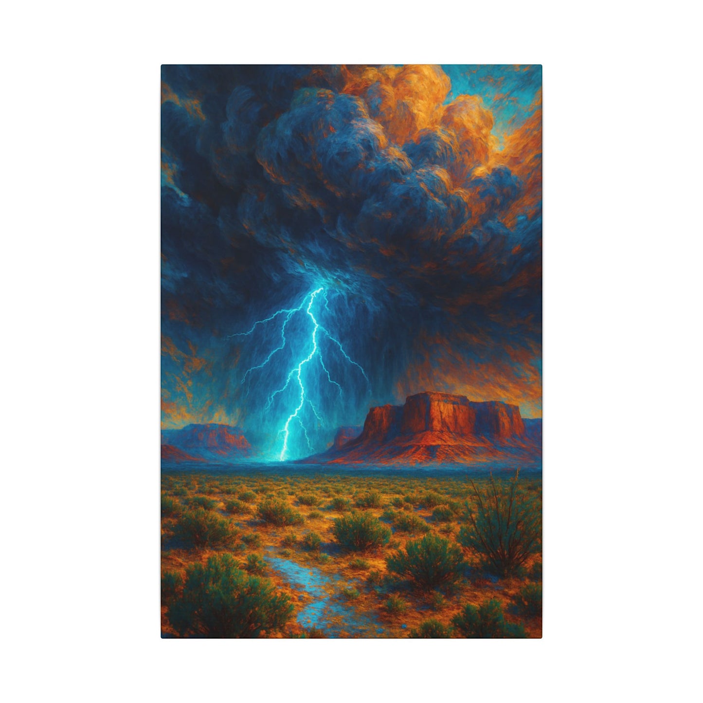 Canvas Print: Electrifying Monsoon Landscape