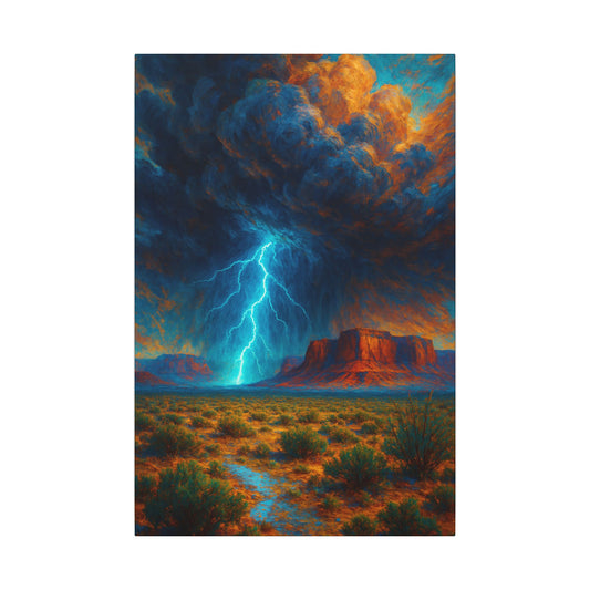 Canvas Print: Electrifying Monsoon Landscape