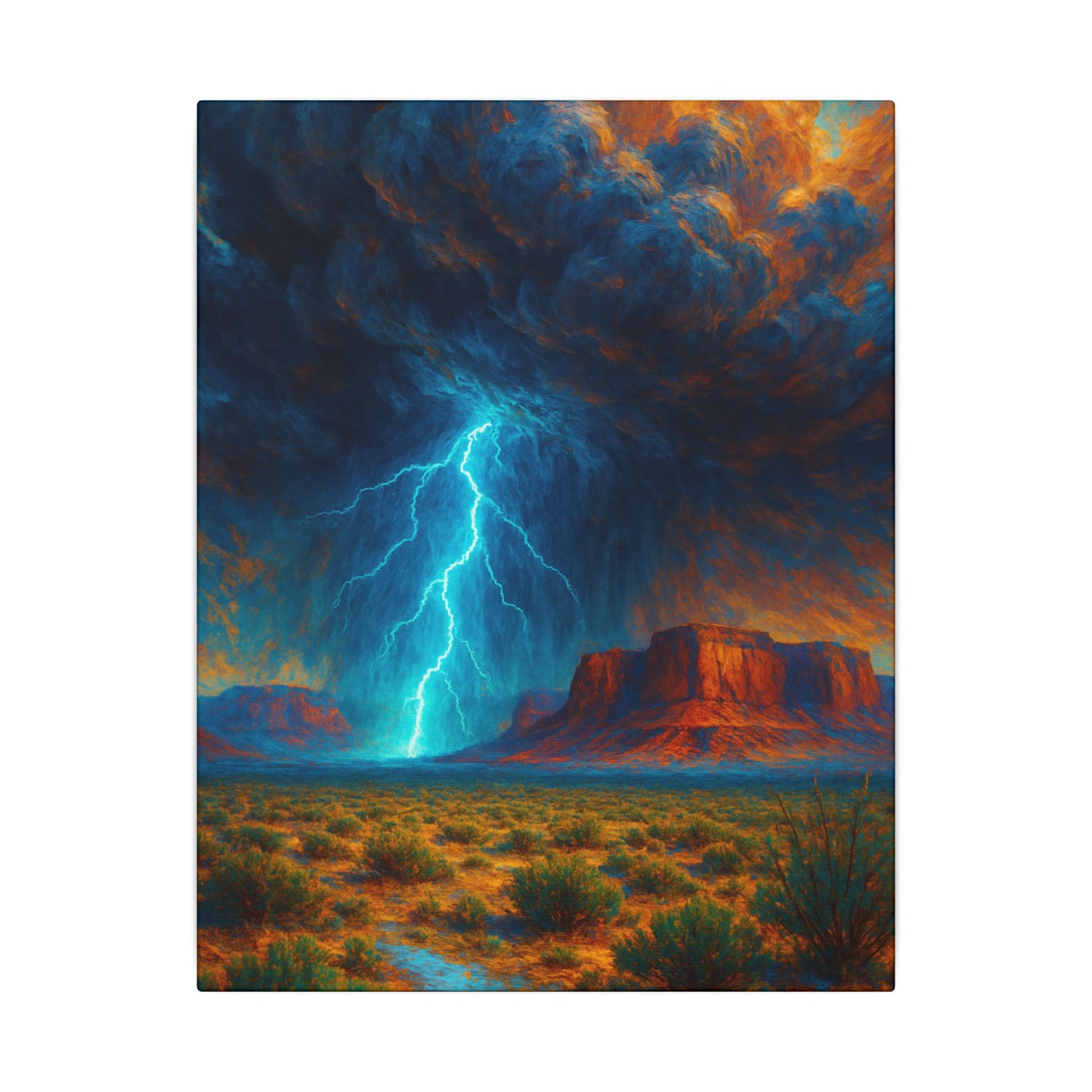Canvas Print: Electrifying Monsoon Landscape
